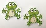 Button 30x30 frog