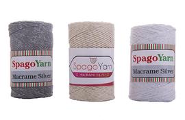 Macrame Silver Yarn