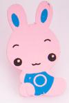 Button 30x17 mm rabbit