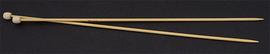 Straight bamboo knitting needles 25 cm 2.75mm