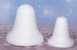 Styrofoam bell, height 90 mm