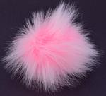 Fake 12 cm fur pom-poms