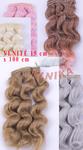Hair for dolls 15 cm wavy
