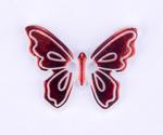 Button 17x22 mm butterfly