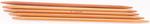 Wooden knitting needles 13 cm