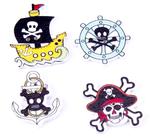 Button 23 mm pirate MIX