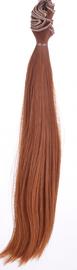 Hair for dolls 25 cm straight