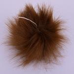 Fake 12 cm fur pom-poms