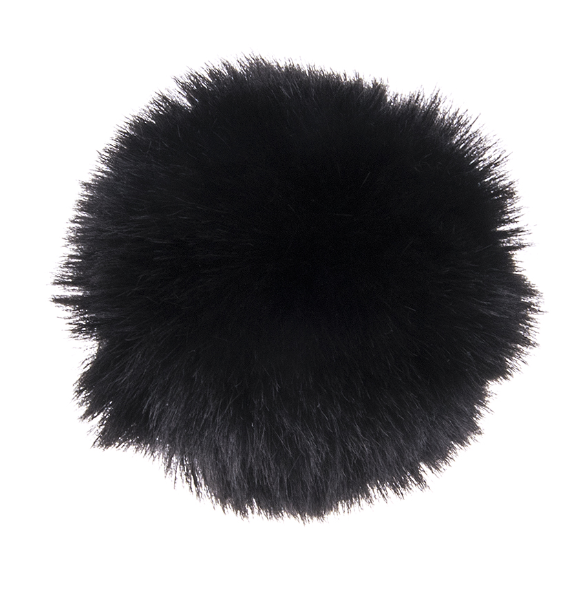 8,5 POM POM! Large Pom Poms, Fur Pom Pom for Hat, Fur Pompom, Fur