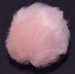 Fake 8 cm fur pom-poms