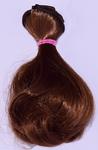 Hair for dolls 15 cm rovné se zvlněným koncem