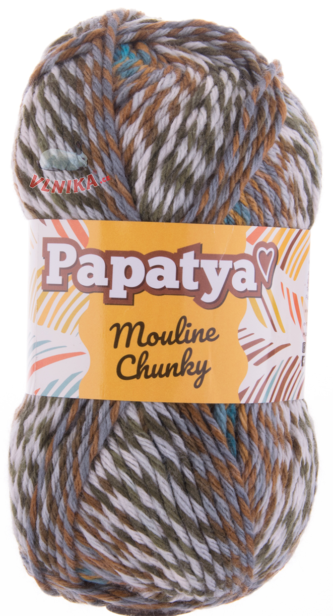 papatya mouline chunky yarn vlnika