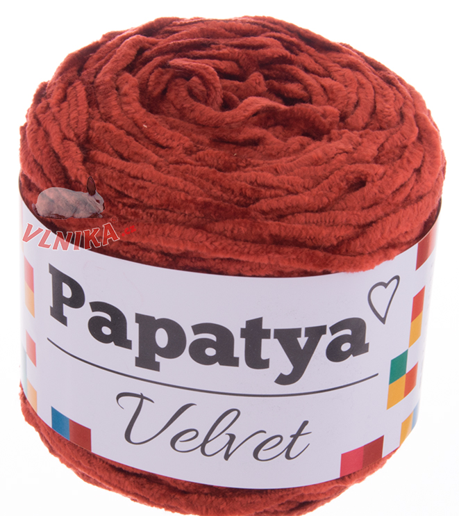 papatya velvet yarn vlnika yarn