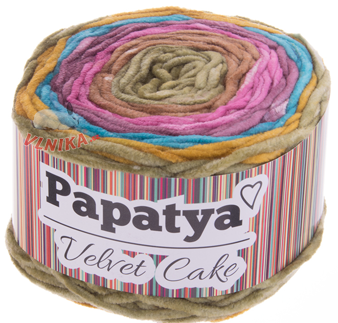 papatya velvet cake yarn vlnika