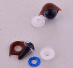 Eyes with eyelids 12 mm 3D