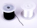 Elastic flat fiber for threading beads 1mm / 10m