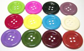 Button plast 50 mm