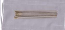 Nickel Plated Beading Needles 40 mm