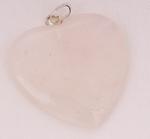 Glass 25x25 mm pendant heart