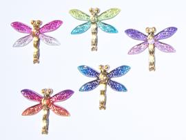 Stick-on decoration dragonfly