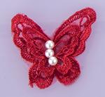 Applique butterfly 60x65 mm