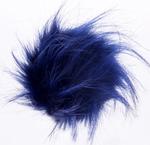 Fake 10 cm fur pom-poms with loop