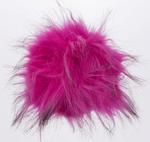 Pom-Poms are 15 cm, made of artificial fur with loop