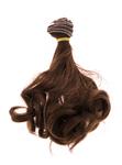 Hair for dolls 15 cm rovné se zvlněným koncem