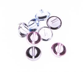 Button transparent 10mm