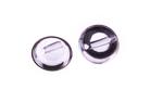 Button transparent 10mm