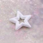 Polystyrene star ø7.5 cm