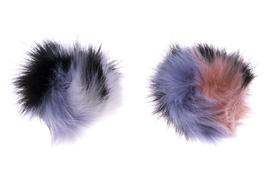 Pompon 8cm made of faux fur
