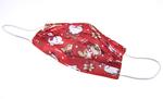 Surgical mask christmas motif