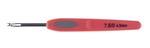 Metal hook with plastic handle