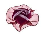 Flower application burgundy-pink 50mm