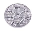 Button glittering 18mm