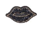 Patch glitter lips 40x25 mm