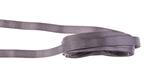 Satin ribbon gray 10mm / 5m