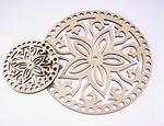 Bottom - lid plywood flower