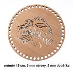 Bottom - lid plywood wolfhound15cm/6mm