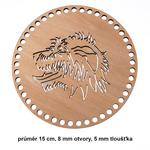 Bottom - lid plywood wolfhound 15cm/8mm