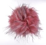 Pom-Poms are 15 cm, made of artificial fur with loop