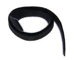 Nylon Hook and Loop Fastener  black 50 cm