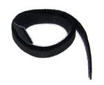Nylon Hook and Loop Fastener  black 50 cm