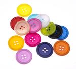 Plastic button 25mm