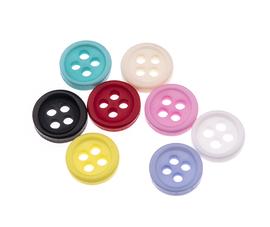 Button 8,6 mm plastic