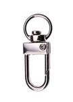 Metal Swivel Eye Snap Hook pulling loop 34x12mm