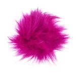 Fake 8 cm fur pom-poms