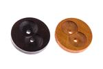 Button 25 mm wooden