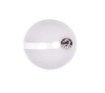 Button 12.5mm white with stone